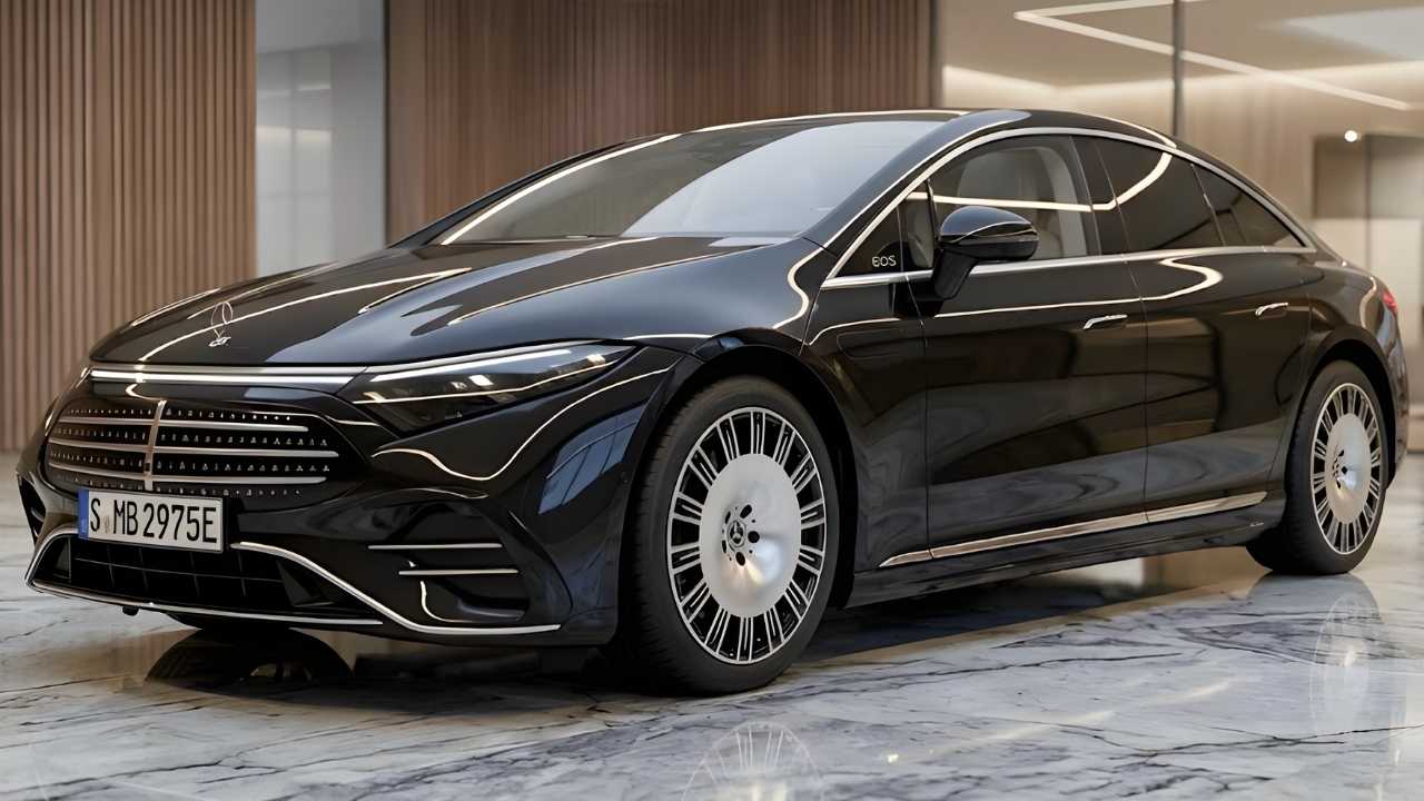 Mercedes-Benz EQS Breaks Cover With 926 km Range and Future-Ready Driving Technology